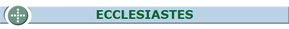 ECCLESIASTES